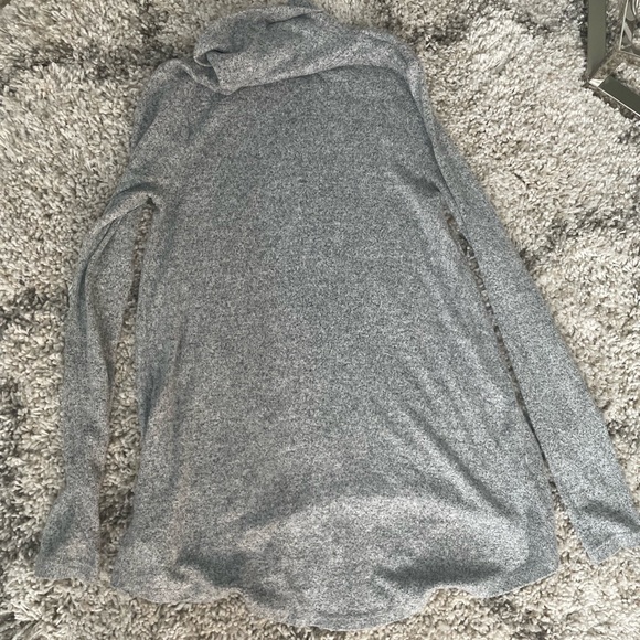 Merona Target Women's Grey Turtleneck Tunic Top Size XS - Picture 4 of 4